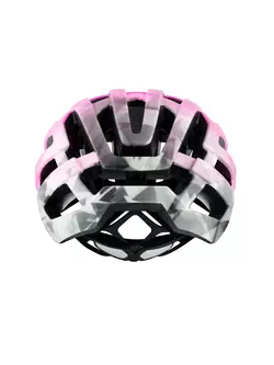 FORCE silniční cyklistická helma HAWK black/pink 902777
