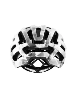 FORCE silniční cyklistická helma HAWK white/black 902773