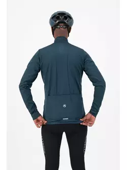Rogelli Pánská cyklistická bunda, Softshell, ESSENTIAL modrý, ROG351030