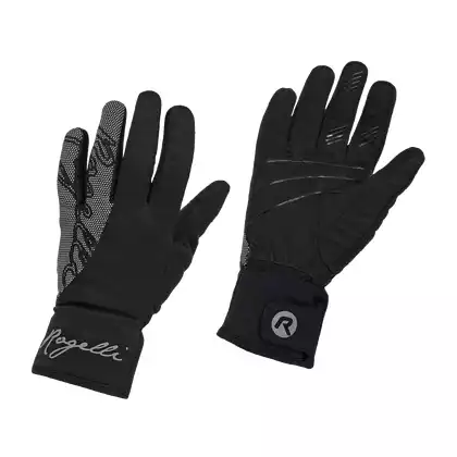 Rogelli rękawiczki damskie FLASH  czarne XS010.660.XS