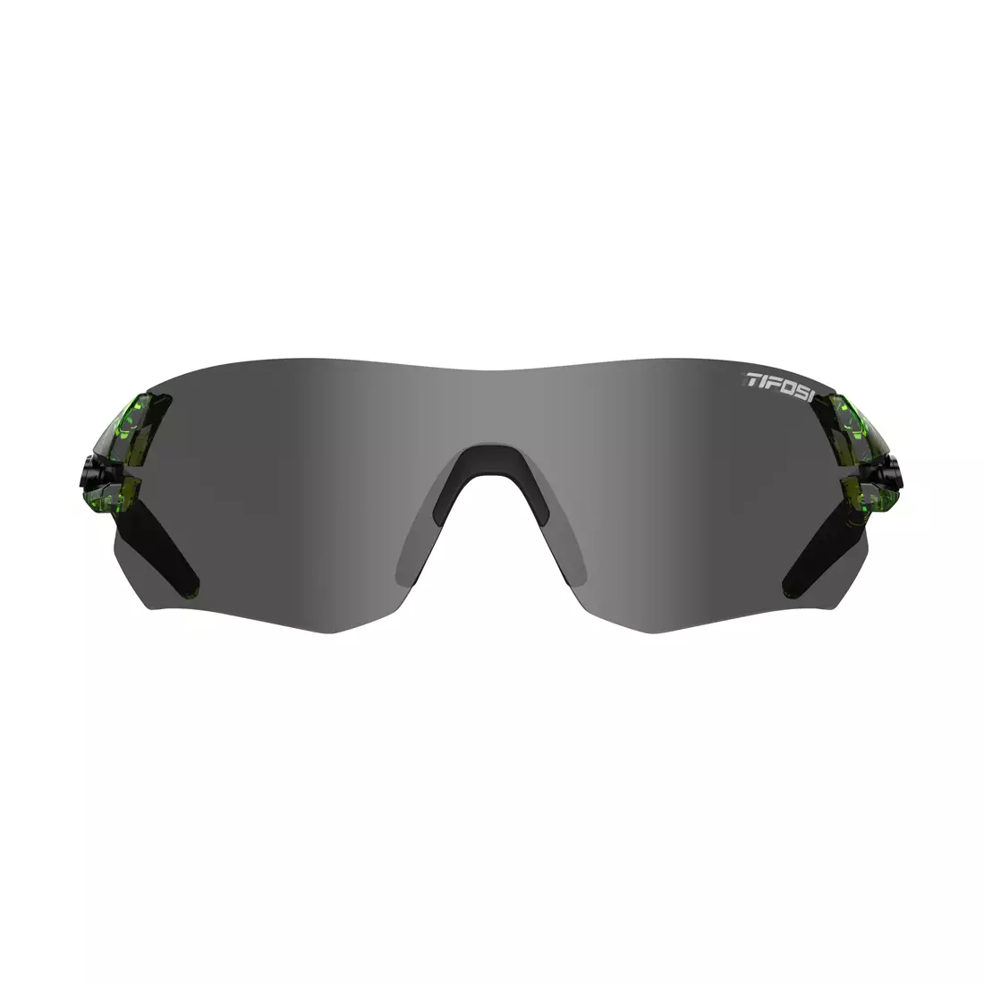TIFOSI brýle s výměnnými skly TSALI (Smoke, AC Red, Clear) crystal neon green TFI-1640105670