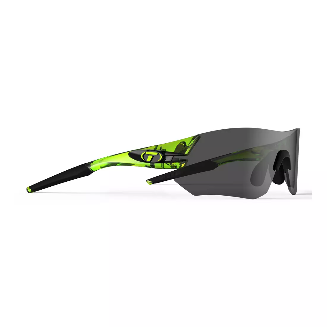 TIFOSI brýle s výměnnými skly TSALI (Smoke, AC Red, Clear) crystal neon green TFI-1640105670