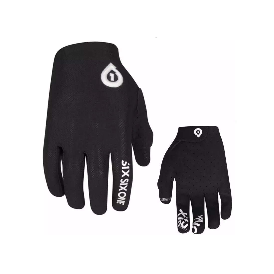 661 cyklistické rukavice RAJI CLASSIC black 10001572