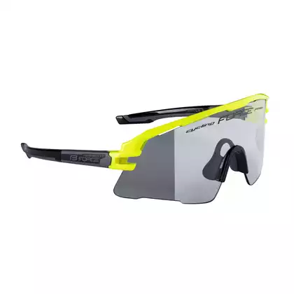 FORCE AMBIENT fotochromatické sportovní brýle, fluo-šedé