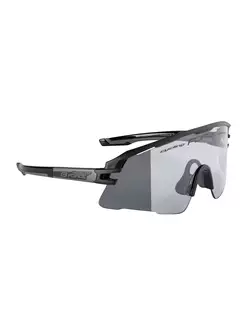 FORCE AMBIENT fotochromatické sportovní brýle, černá a šedá
