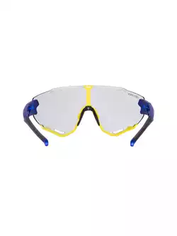 FORCE CREED Fotochromatické sportovní brýle, modré a žluté