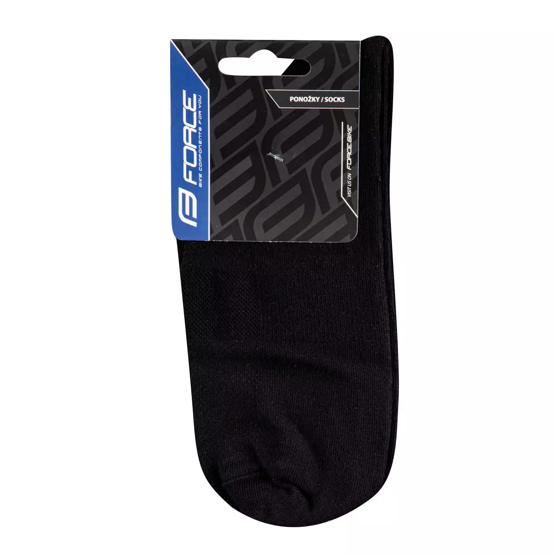 FORCE Cyklistické / sportovní ponožky ELEGANT, Černá, 9009135