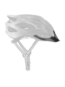 FORCE cyklistická helma BULL HUE, černá a červená, 9029057