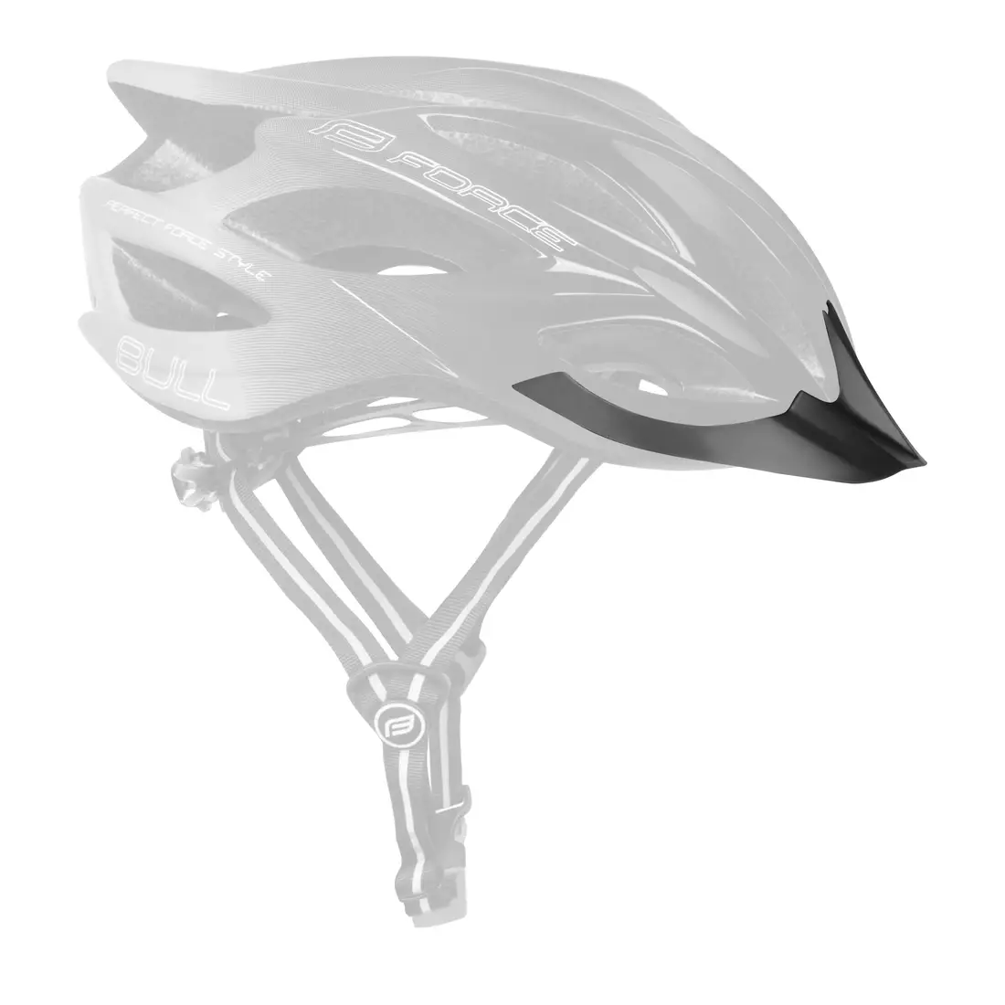FORCE cyklistická helma BULL, bílá a růžová, 902906