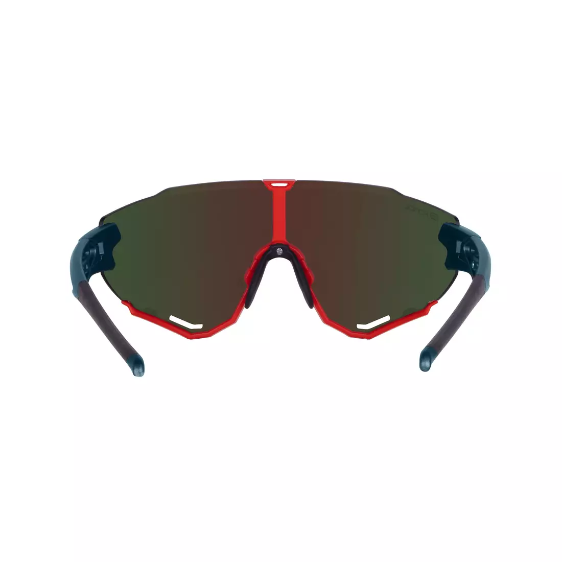 FORCE cyklistické / sportovní brýle CREED černá a červená, 91180