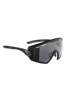 FORCE cyklistické / sportovní brýle OMBRO PLUS černá mat, 91105