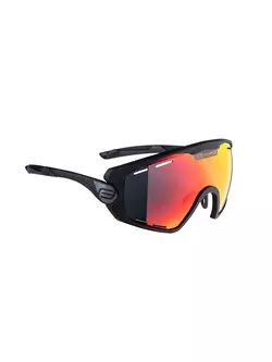 FORCE cyklistické / sportovní brýle OMBRO PLUS černá mat 91106
