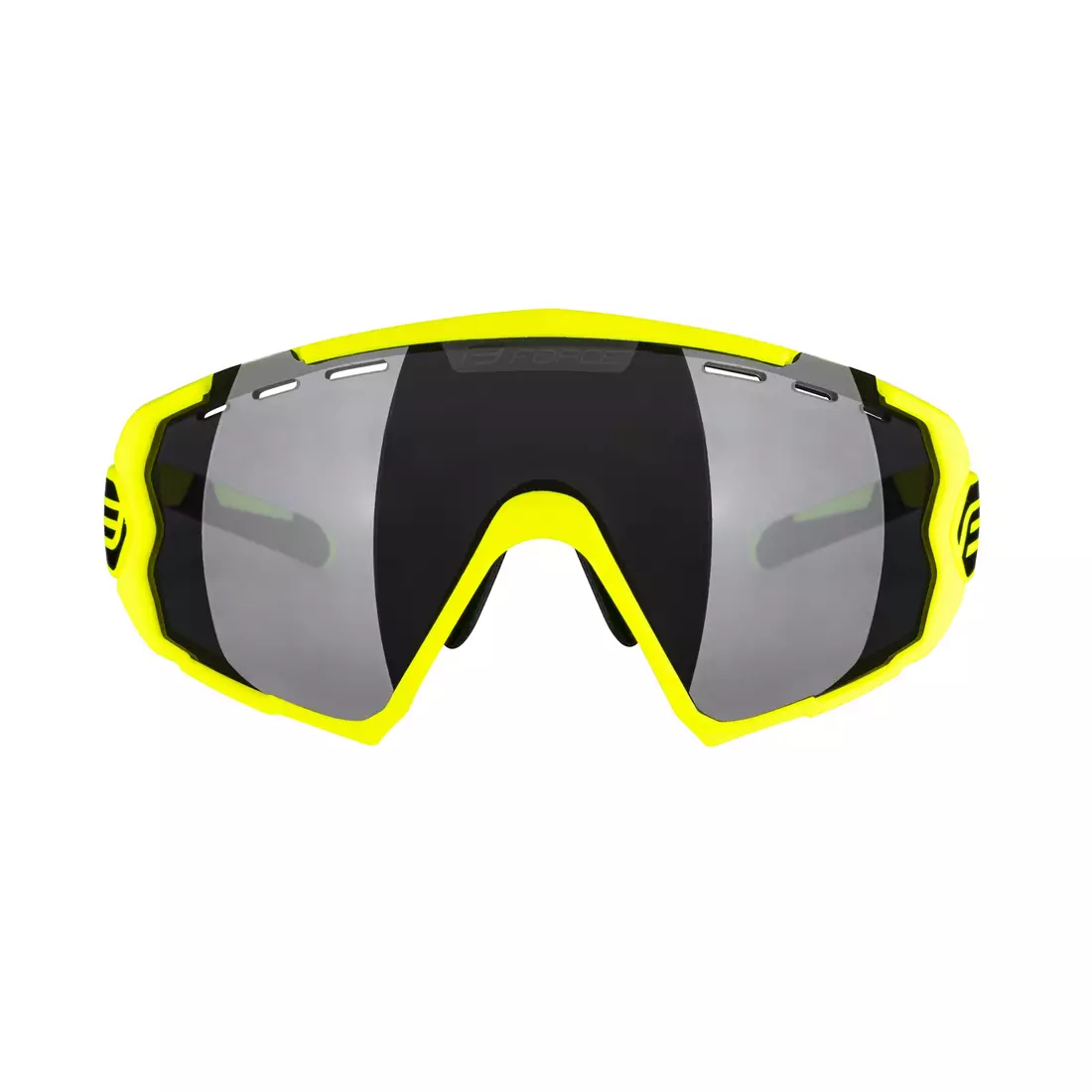 FORCE cyklistické / sportovní brýle OMBRO laser lens fluo mat 91141
