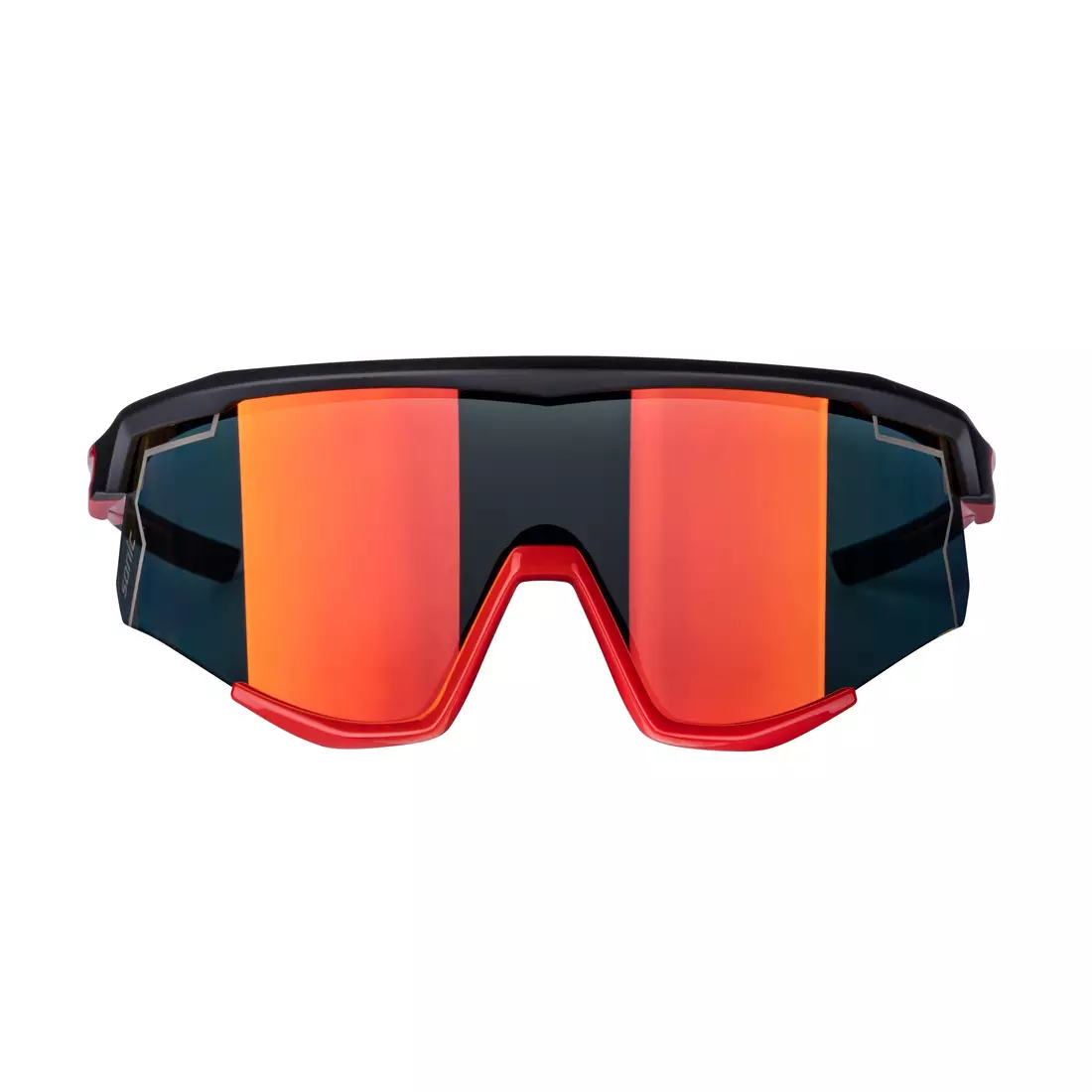 FORCE cyklistické / sportovní brýle SONIC, černá a červená, 910950
