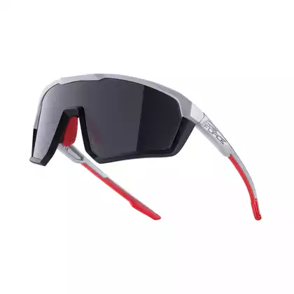 FORCE cyklistické / sportovní brýle APEX, černá a šedá, 910893