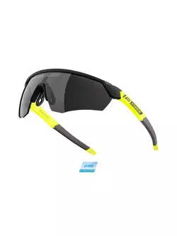 FORCE sluneční brýle ENIGMA fluo black mat 91163