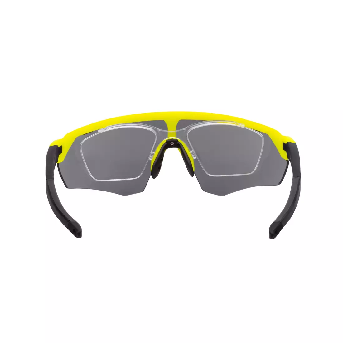 FORCE sluneční brýle ENIGMA, fluo-černé matné, černé čočky 91172