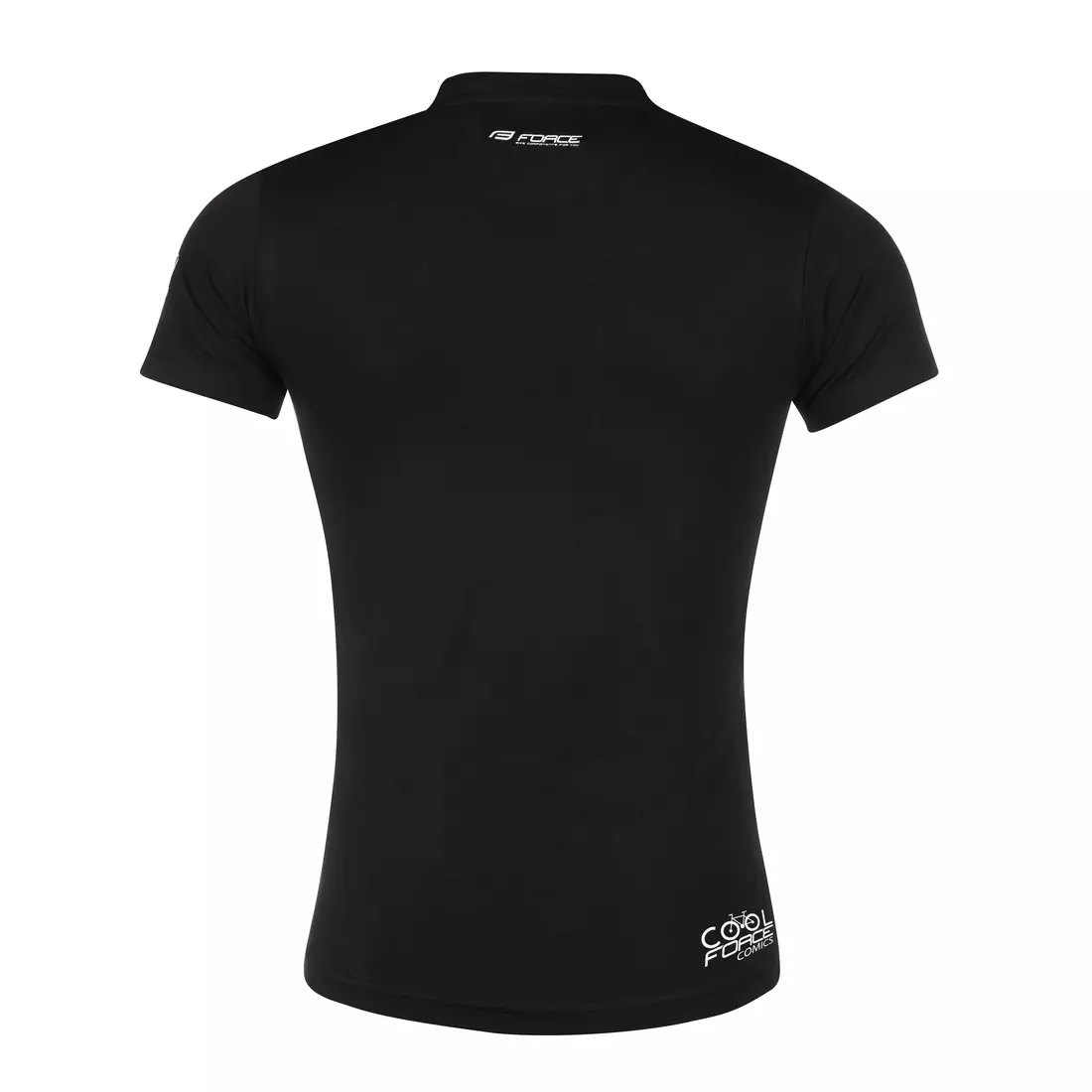 FORCE sportovní tričko s krátkým rukávem COOL black 90777