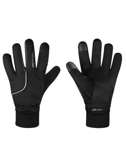 FORCE zimní cyklistické rukavice ARCTIC PRO black 904661