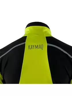 KAYMAQ JWS-003 pánská zimní cyklistická bunda fluor žluto