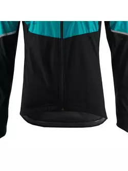 KAYMAQ JWS-004 pánská zimní cyklistická bunda softshell modro-černá