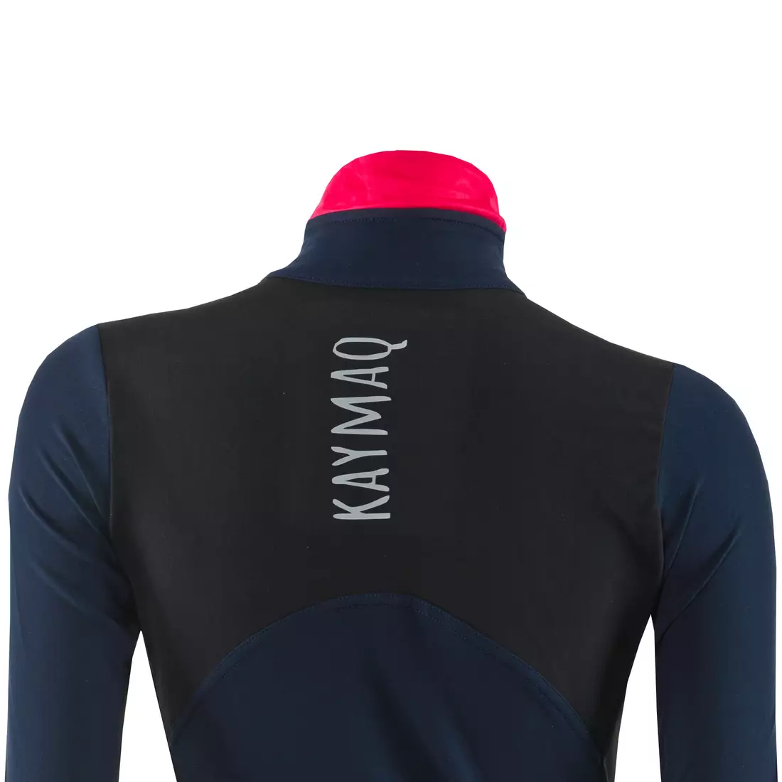 KAYMAQ KYQLSW-100 dámský cyklistický dres modrá-černá