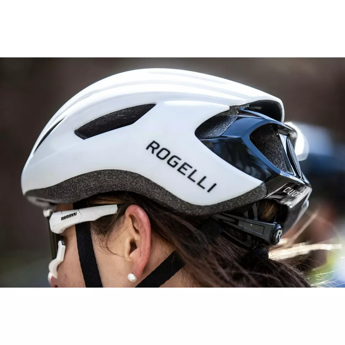 ROGELLI cyklistická přilba CUORA Bílý ROG351060