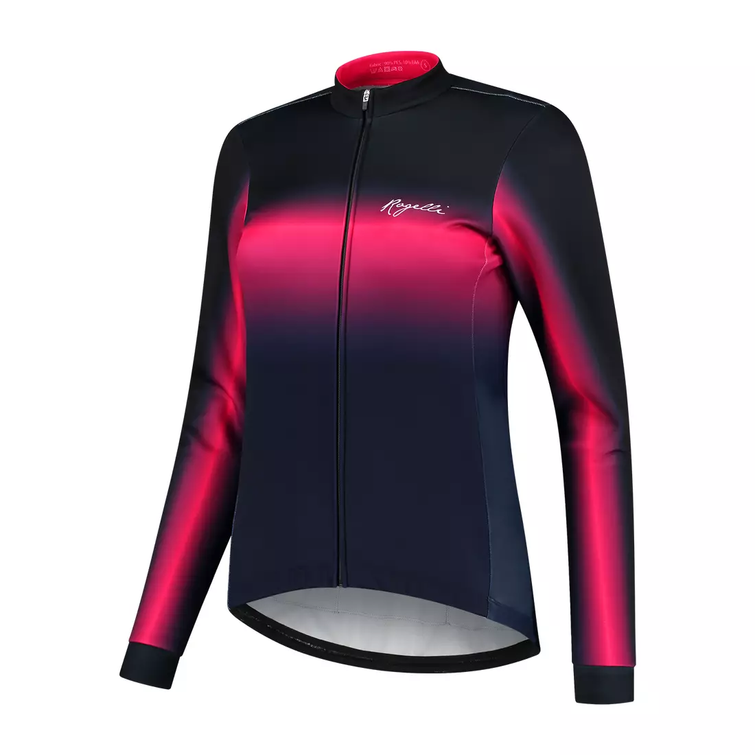 ROGELLI dámská zimní cyklistická bunda DREAM pink/navy blue ROG351093