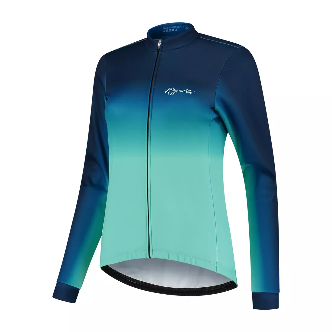 ROGELLI dámská zimní cyklistická bunda DREAM turquoise ROG351094