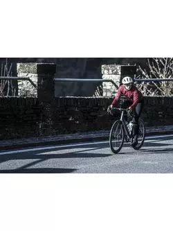 ROGELLI dámská zimní cyklistická bunda ESSENTIAL Bordeaux/Coral ROG351098