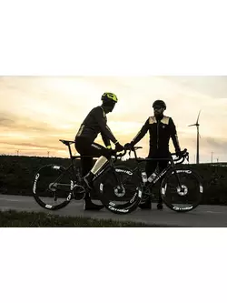 ROGELLI zimní cyklistická bunda HI VIS black ROG351032