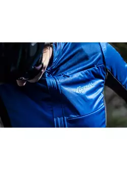 Rogelli Dámská cyklistická bunda, Softshell BARRIER, modrý, ROG351091