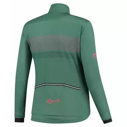 Rogelli Dámská cyklistická bunda, Ultralehký PURPOSE, zelená, ROG351084