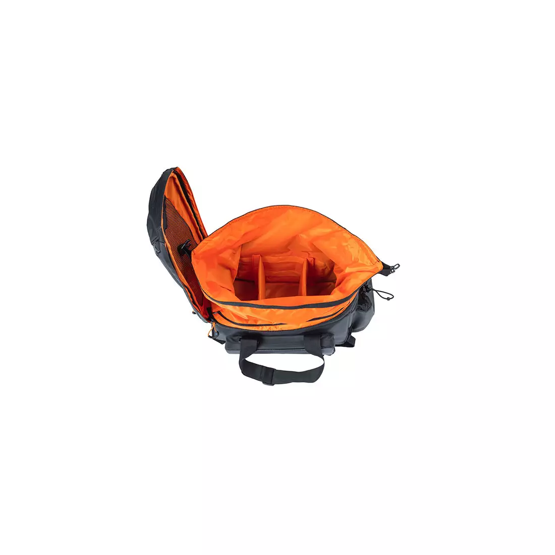 BASIL Brašna na kolo MILES TARPAULIN TRUNKBAG XL Pro, 9-36L, black/orange 18296