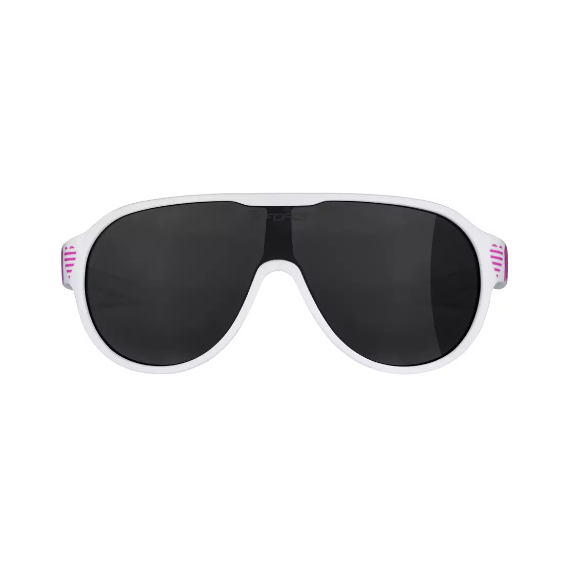 FORCE dámské / mládežnické brýle, sluneční brýle ROSIE, bílé a růžové, černé čočky 90965