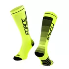 FORCE kompresní ponožky COMPRESS fluo 9011901