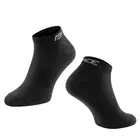 FORCE kotníkové ponožky SHORT, černé 90090101