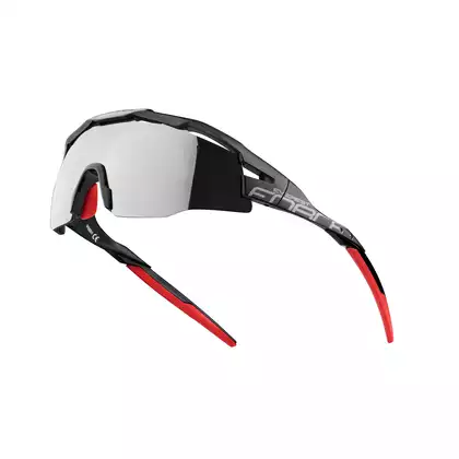 FORCE cyklistické / sportovní brýle EVEREST, čierna matná, 9109201