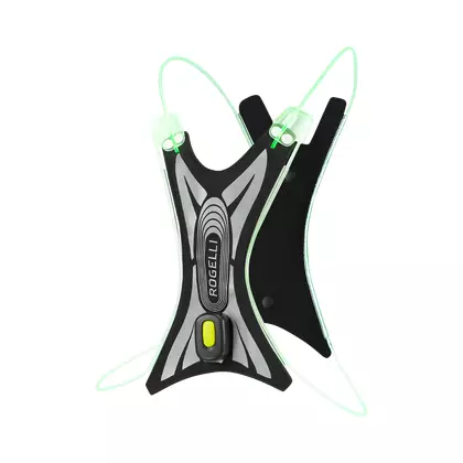 ROGELLI reflexní vesta s LED diodami green ROG351115.ONE SIZE