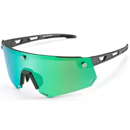 Rockbros SP213GY cyklistické / sportovní brýle s polarizací černé 