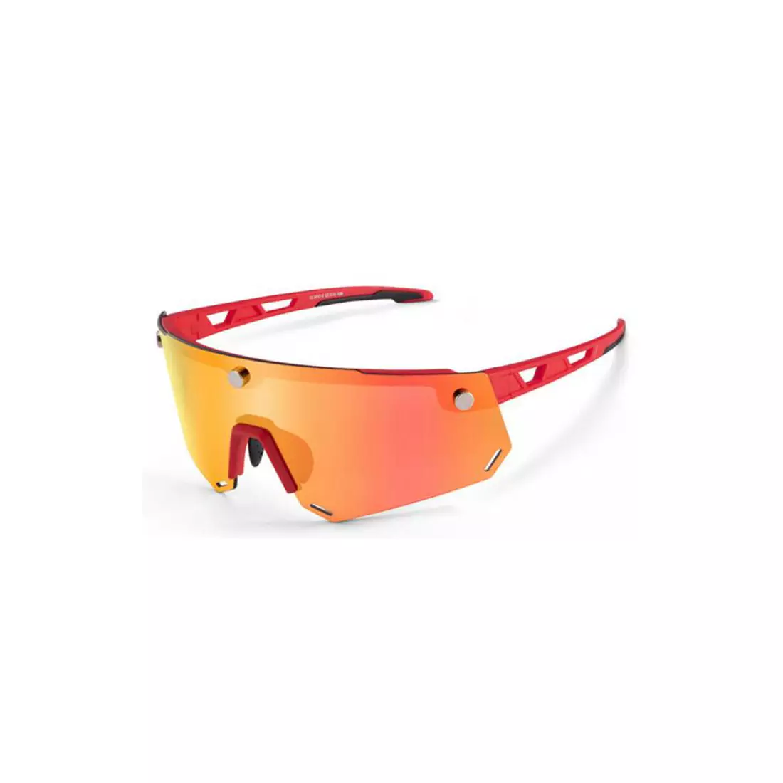 Rockbros SP213RB cyklistické / sportovní brýle s polarizací červená 