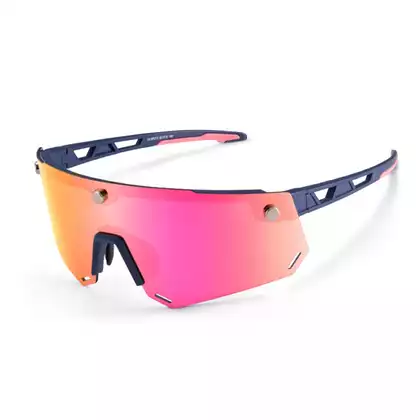 Rockbros cyklistické / sportovní brýle s polarizací modrá SP213BL