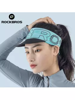 Rockbros sportovní čelenka s hledím modrý LF7628-3