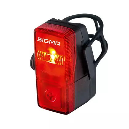 Sigma zadní lampa na kolo CUBIC FLASH Černá 15915