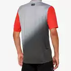 100% CELIUM pánský cyklistický dres, grey racer red 