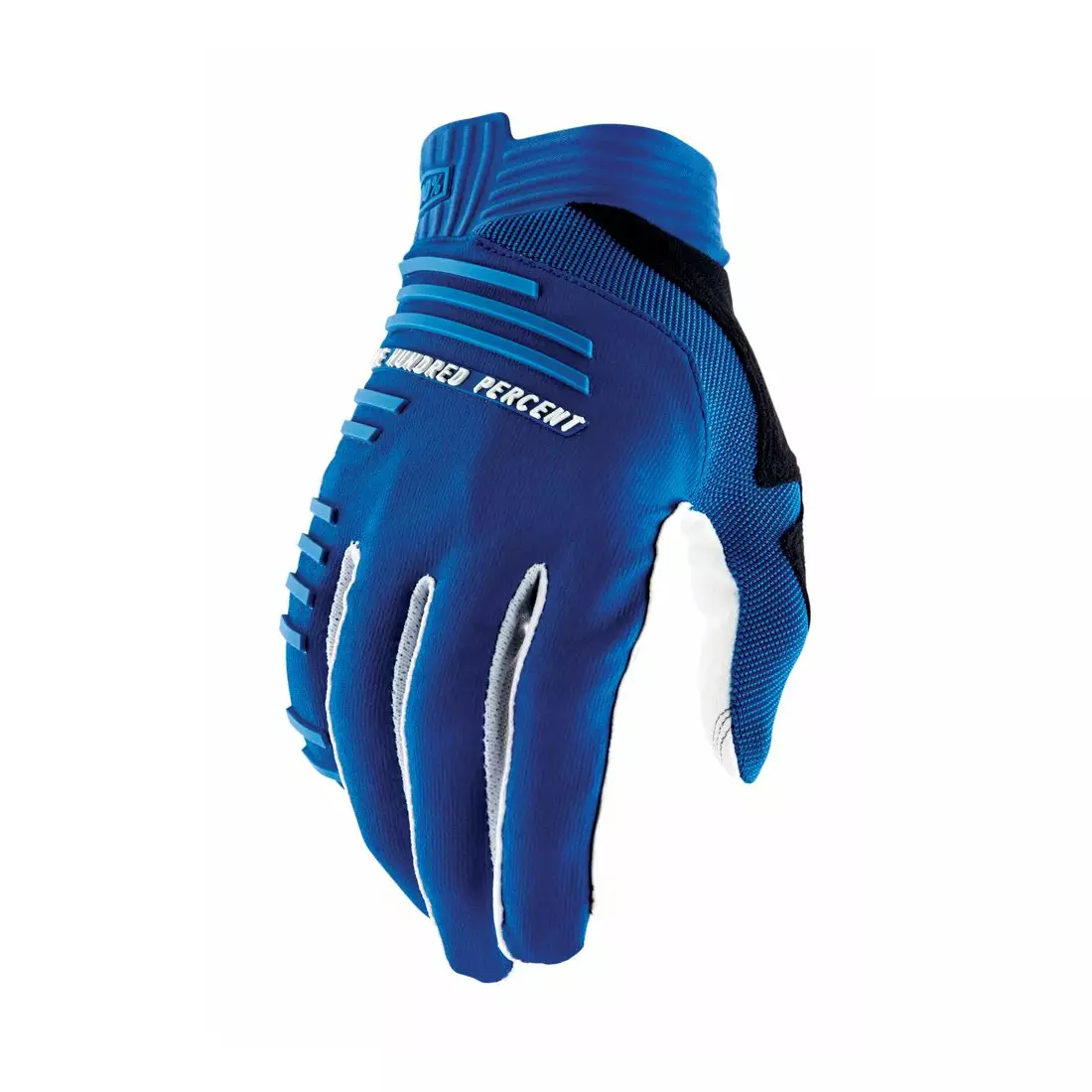100% R-CORE pánské cyklistické rukavice, modrý