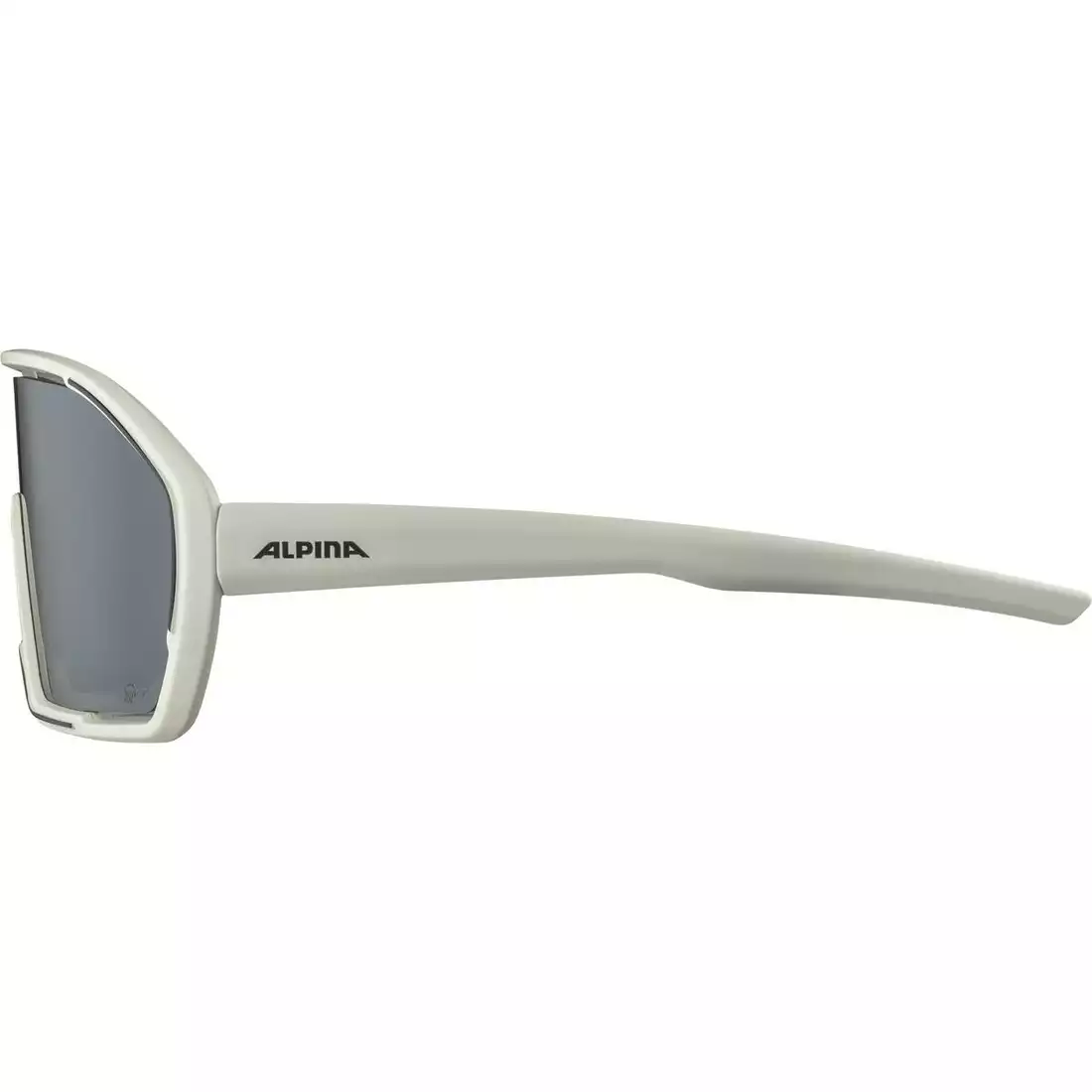 ALPINA BONFIRE Q-LITE Sportovní polarizační brýle, cool grey matt / silver mirror