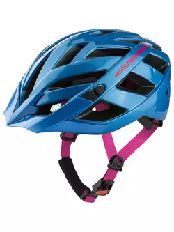 ALPINA PANOMA 2.0 Cyklistická helma, blue-pink gloss