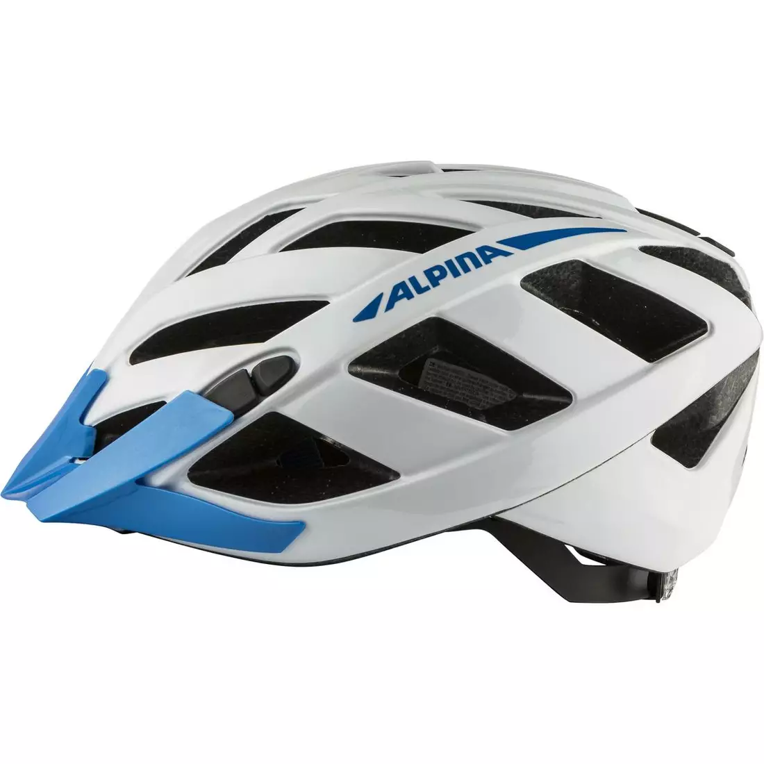 ALPINA PANOMA 2.0 Cyklistická helma, white-blue gloss