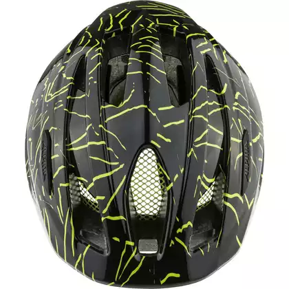 ALPINA PICO Cyklistická helma, dětská, černá a žlutá